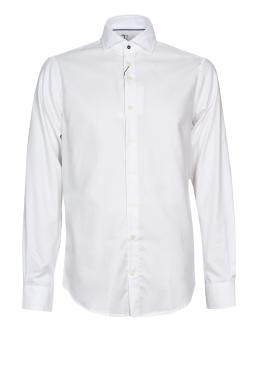 Фото рубашки Приталенный силуэт Рубашка R2, цвет белый