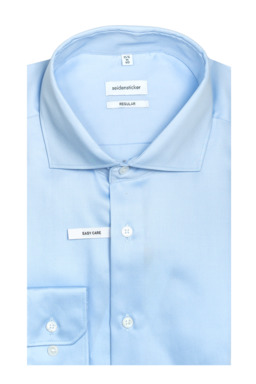 Фото рубашки Прямой силуэт Рубашка SEIDENSTICKER, цвет голубой
