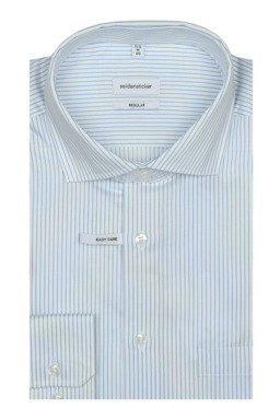 Фото рубашки Прямой силуэт Рубашка SEIDENSTICKER, цвет голубой