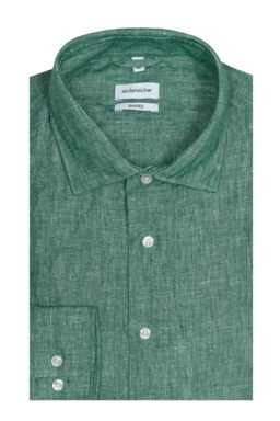 Фото рубашки Shaped Fit Рубашка SEIDENSTICKER, цвет зеленый