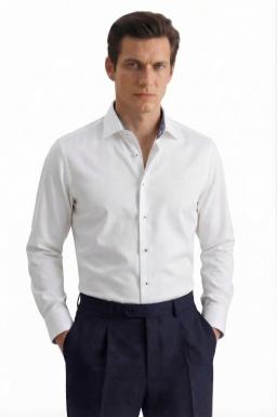 Фото рубашки Полуприлегающий силуэт Рубашка SEIDENSTICKER, цвет белый