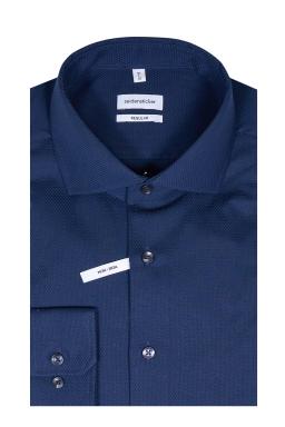 Фото рубашки Прямой силуэт Рубашка SEIDENSTICKER, цвет синий