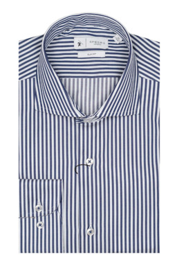 Фото рубашки Полуприлегающий силуэт Рубашка SPEERS LONDON, цвет синий